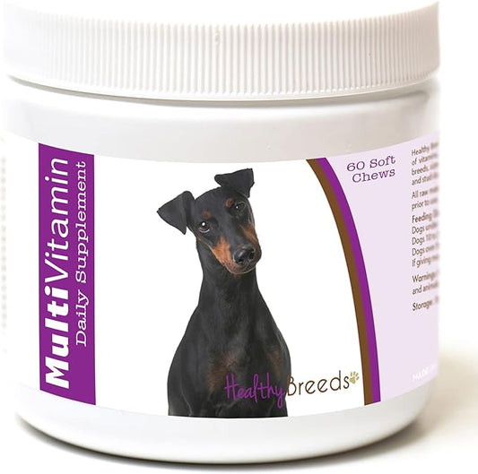 Healthy Breeds Manchester Terrier Multi-Vitamin Soft Chews 60 Count