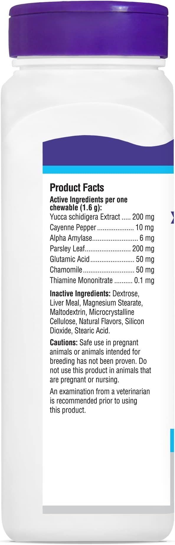 Stool Eating Deterrent with Yucca Schidigera Extract for Dogs
