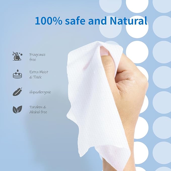 Mooncat Unscented Cat&Dog Wipes | Plant-Based Cat&Dog Grooming Supplies From Eye to Paw | Thick&Moist Cat&Dog Ear&Butt Cleaner | Allergy Relief | Deodorizing Dog Shampoo for Grooming Bath | 400 Counts