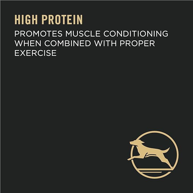 Purina Pro Plan High Protein, Digestive Health Large Breed Dry Dog Food, Chicken and Rice Formula - 47 lb. Bag