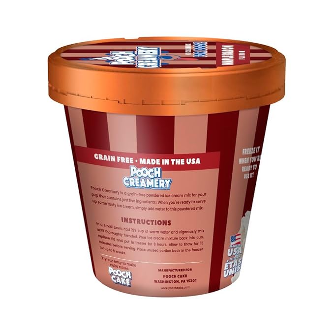 Pooch Creamery Ice Cream Mix for Dogs - Maple Bacon …