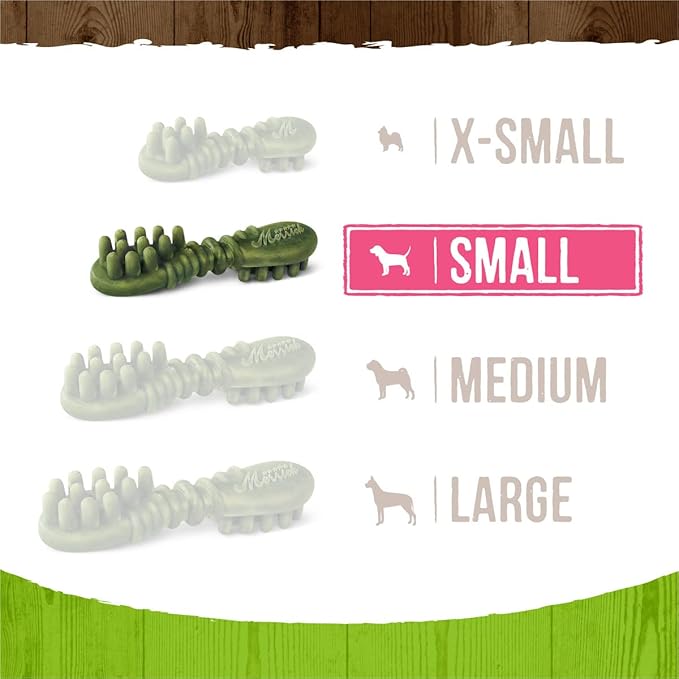 Merrick Fresh Kisses Natural Dental Chews Infused with Coconut and Botanical Oils for Small Dogs 15-25 Lbs - 48 ct. Box