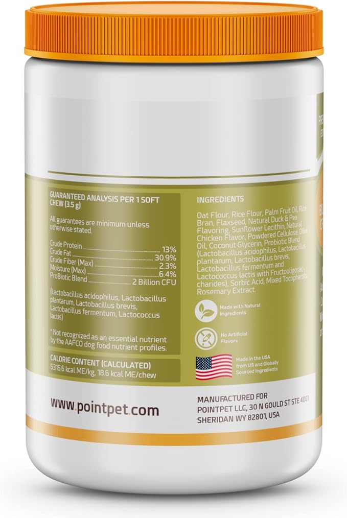 Probiotics for Dogs - Premium Probiotic Supplement with Prebiotics - Helps Support Proper Gut Flora, Digestive Tract & Loose Stool - Promote Intestinal Well-being