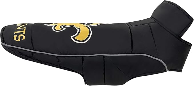Pets First Pets NFL Licensed Dog & Cat Vest Pet Puffer Down Coat Jacket, Team Color, Small US