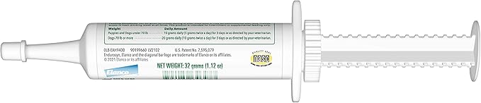 Elanco Endurosyn Probiotic Oral Gel for Dogs, 32 gm