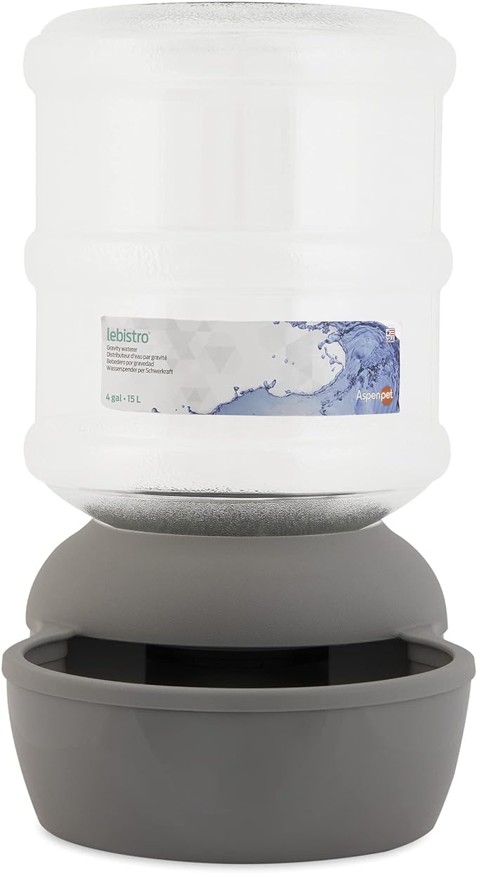 Petmate Aspen Pet Lebistro Cat and Dog Water Dispenser, Made in USA