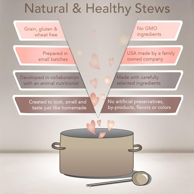 Caru - Real Turkey Stew For Dogs, Natural Adult Wet Dog Food With Added Vitamins And Minerals, Free From Grain, Wheat And Gluten (12.5 Oz)