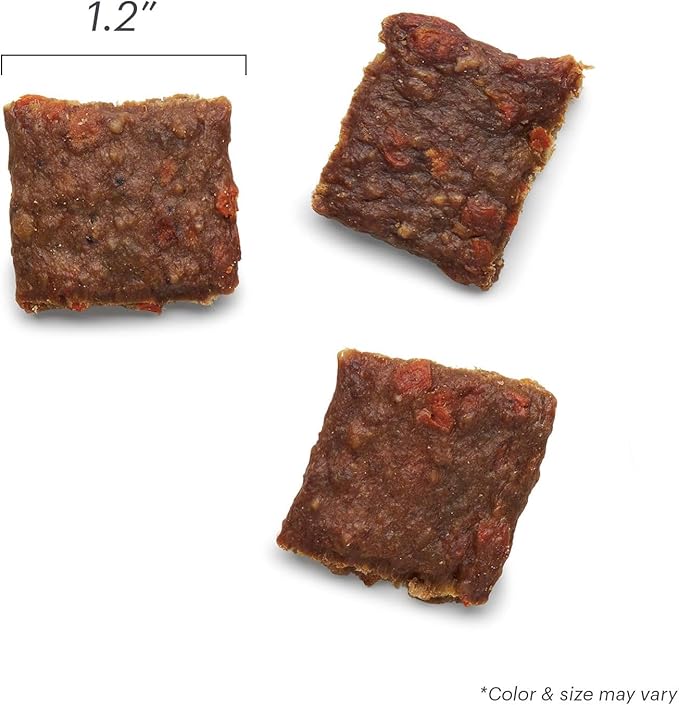 Variety Pack (2) Honest Kitchen Jerky Harvest Mini Bars Dog Treats (4-oz Bags) with AuroraPet Wipes