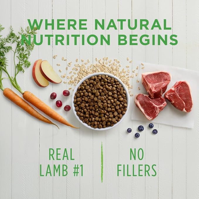 Instinct Be Natural Real Lamb & Oatmeal Recipe Natural Dry Dog Food, 24 lb. Bag
