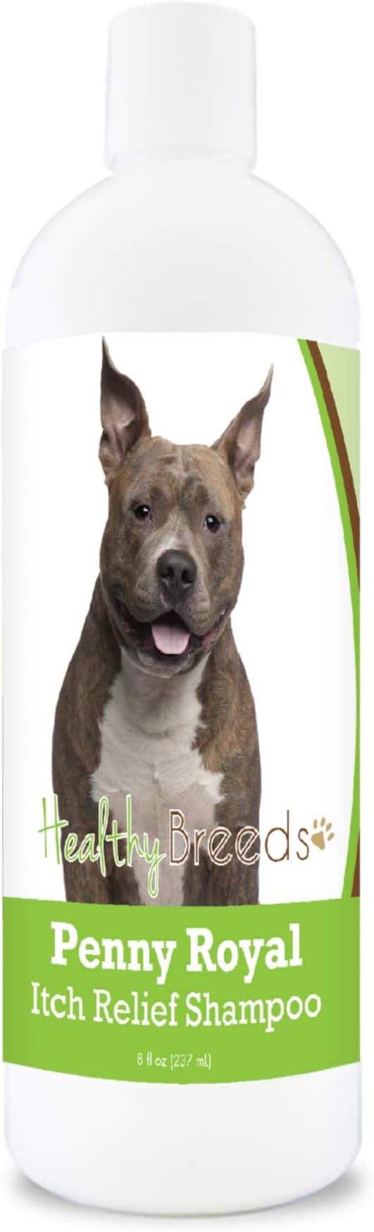 Healthy Breeds American Staffordshire Terrier Penny Royal Itch Relief Shampoo - Stop The Scratching & Relieve The Itch with Essential Oils of Eucalyptus & Cedarwood - Mint Scent - 8 oz