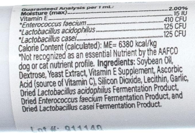 Doc Roy's GI Synbiotics- Probiotic & Prebiotic Supplement Gel - for Dogs and Cats- 15 ml Gel