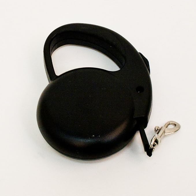 Hyper Pet Retractable Dog Leash, 8 ft. Walking Leash for Dogs up to 8 lbs., Extra Small, Black