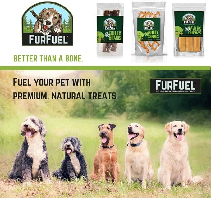 Braided Bully Sticks Variety Pack for Dogs - Suitable for Small, Medium, and Large Breeds – 3 Pack of 12-Inch Dog Bully Sticks - Low Odor, All-Natural Chew (12 Inch, 3 Count)
