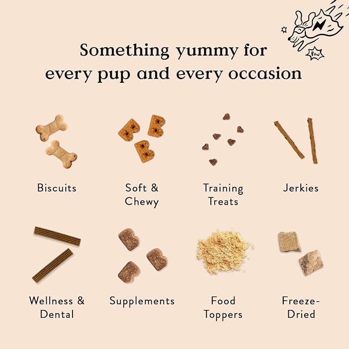 Bocce's Bakery - The Everyday Menu: Wheat Free, Soft & Chewy Dog Treats, 6 oz