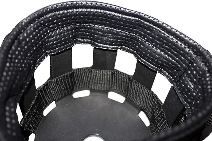 Grazing Muzzle Comfort Lined (Size Choice Pony, Arab Cob Small Quarter Horse, or Horse) Heavy Duty Waffle Neoprene Lining