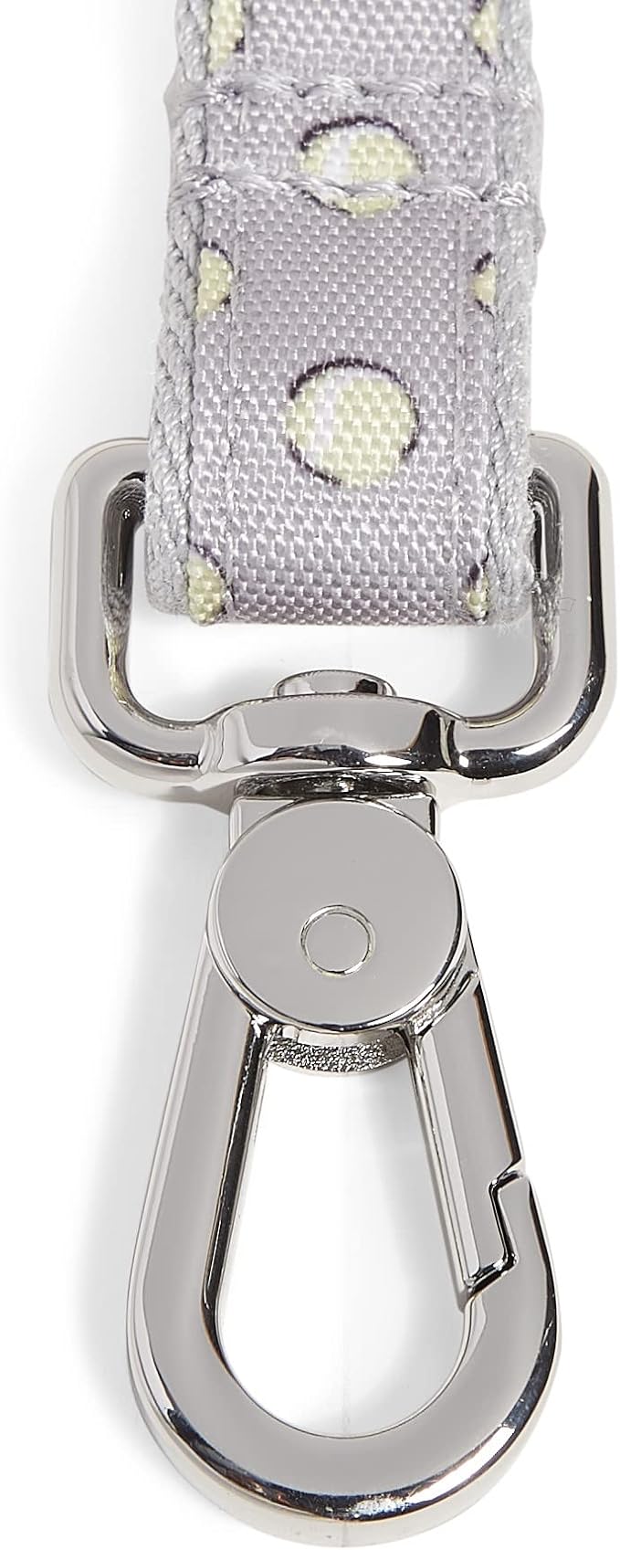 Vera Bradley Women's Recycled Lighten Up Water-repellent Pet Leash, Tennis Ball Dots, Medium