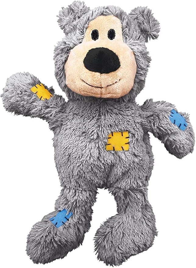 Kong Wild Knots Bears Durable Dog Toys Size:Med/Large Pack of 2, Medium Breeds