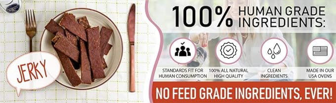 Premium Dog Treats | 100% Human Grade | USA Made | Grain Free | Turkey and Pumpkin, 12 oz.