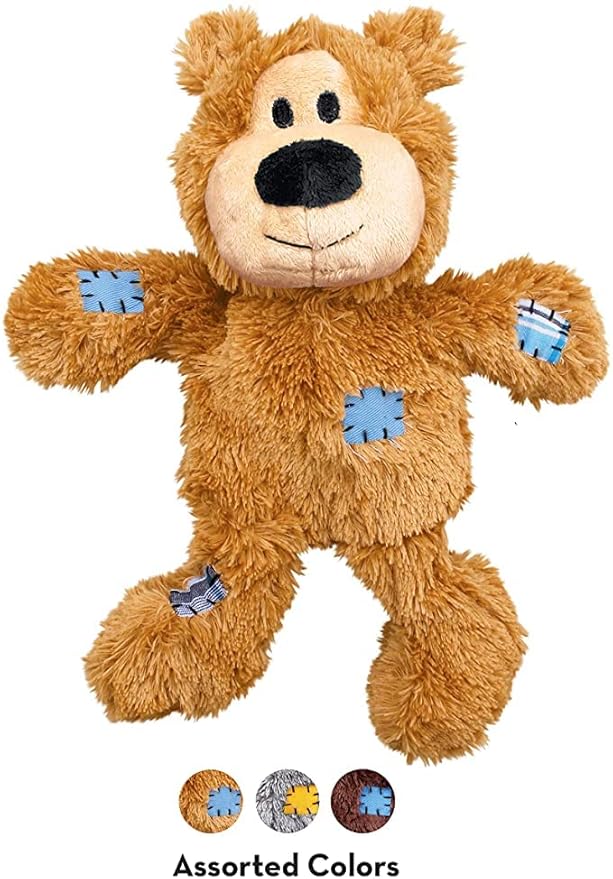 Kong Wild Knots Bears Durable Dog Toys Size:Med/Large Pack of 2, Medium Breeds