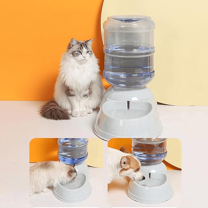 Automatic Dog Water Dispenser,3 Gallon| 11L Gravity Automatic Pet Water Dispenser Station,Pet Waterer for Large Dogs and Cats,Large Capacity Water Feeder for Cats and Large Dogs