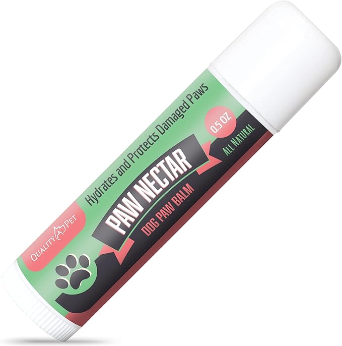 0.5oz Jumbo Dog Paw Balm Hydrates and Protects Damaged Dog Paws