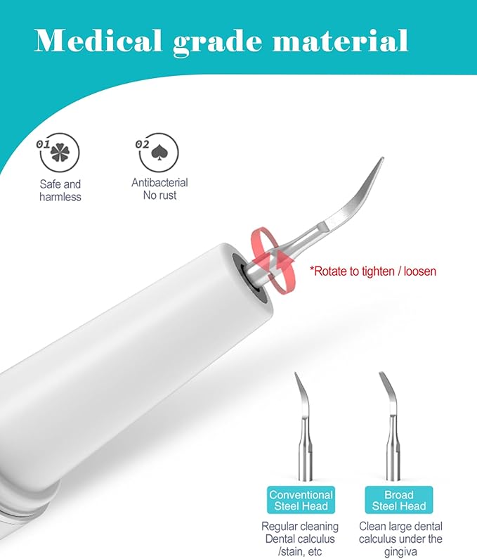 Plaque Remover for Teeth - 5 Modes Pet Ultrasonic Toothbrush Cleaner - Teeth Cleaning Kit for Tartar and Stains - Suitable for Dogs and Cats