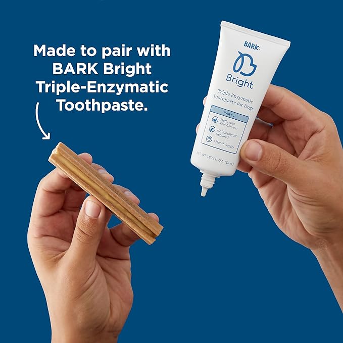 Bark Bright Dental Sticks for Medium Dogs Chews, 15.87 oz, Count of 30