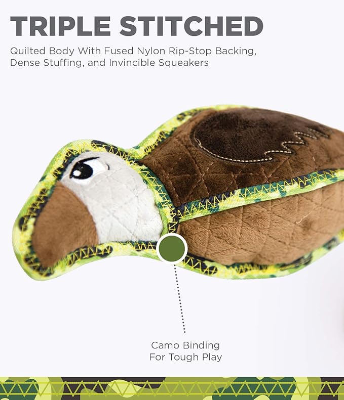 Outward Hound Xtreme Seamz Vulture Squeaky Dog Toy - Reinforced Dense Stuffing Plush Toy