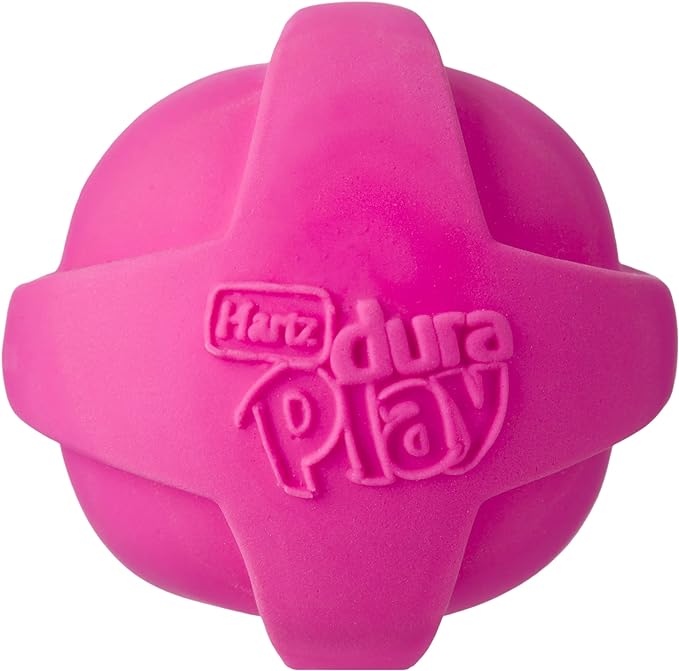 Hartz DuraPlay Bacon Scented Dog Toys, Small (Assorted Color)
