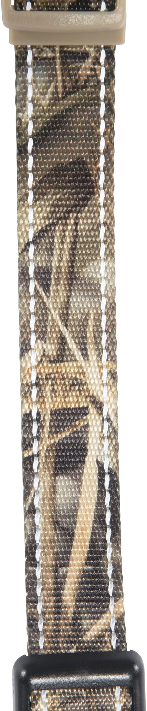 Browning Classic Preformance Webbing Pet Collar, Fully Adjustable, Available in Solid Colors and Camo Patterns, Realtree MAX-7, Large