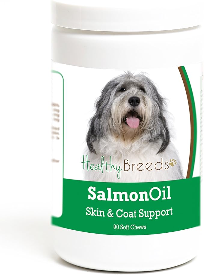 Healthy Breeds Polish Lowland Sheepdog Salmon Oil Soft Chews 90 Count