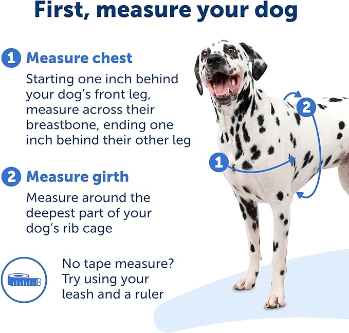 PetSafe Easy Walk Dog Harness - No Pull Dog Harness - Large, Fawn