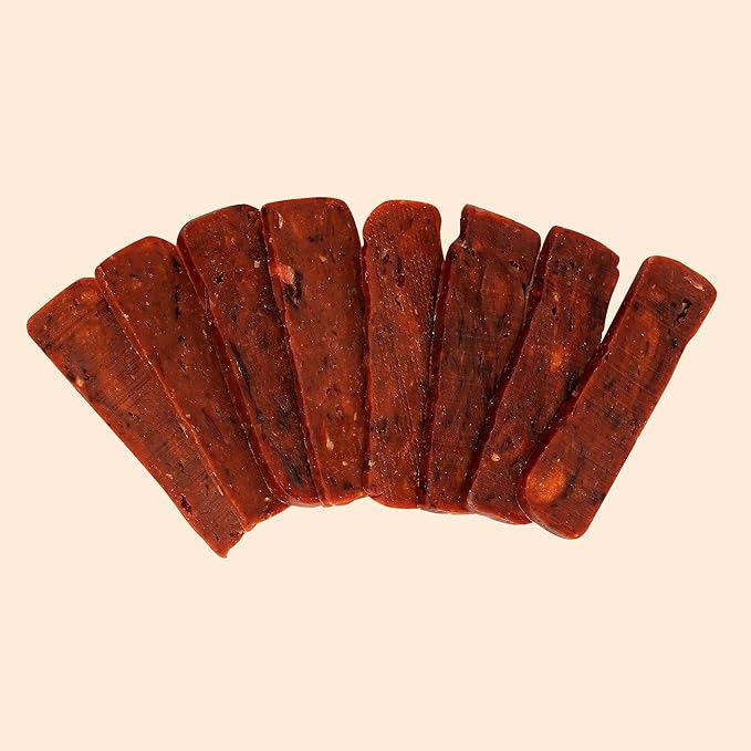 Beef Jerky Tenders Dog Treats 8 oz, Rawhide-Free, Grain-Free, Made with Real Meat, Healthy, Long-Lasting and Great Tasting Treat
