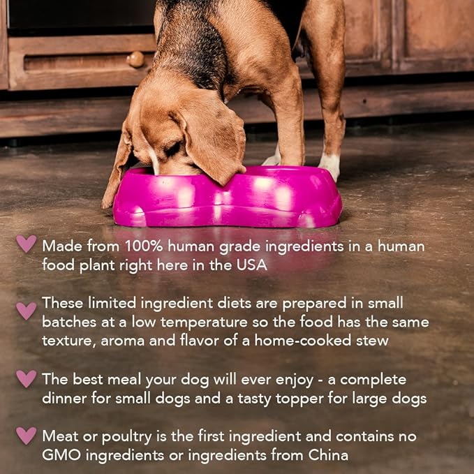 Caru - Real Turkey Stew For Dogs, Natural Adult Wet Dog Food With Added Vitamins And Minerals, Free From Grain, Wheat And Gluten (12.5 Oz)