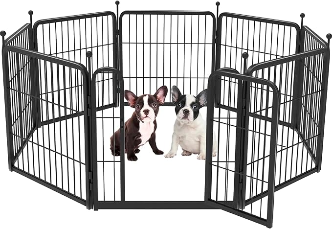 FXW Rollick Dog Playpen for Yard, RV CampingâPatented, 24 inch 8 Panels