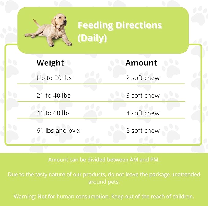 Premium Dog Allergy Support Supplement with Natural Ingredients – Advanced Pet Allergy Relief for Dog Immunity Support and Respiratory Health – 90 Dog Chews