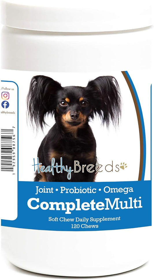 Healthy Breeds Russian Toy Terrier All in One Multivitamin Soft Chew 120 Count