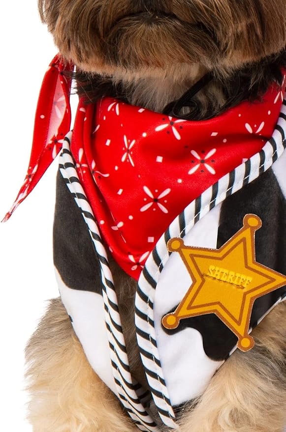 Rubie's Disney Toy Story Pet Costume Accessory, Woody, Medium/Large