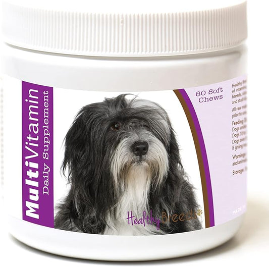 Healthy Breeds Lhasa Apso Multi-Vitamin Soft Chews 60 Count