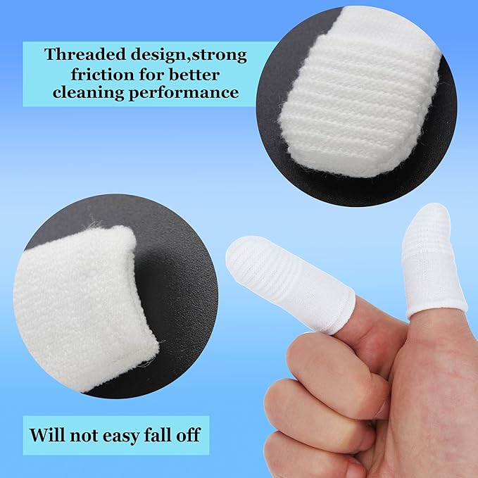 20 PCS Dog Toothbrush Pet Toothbrush Finger Toothbrush cat Toothbrush Washable & Comfortable & Durable 1 Set for 2 Fingers(20)