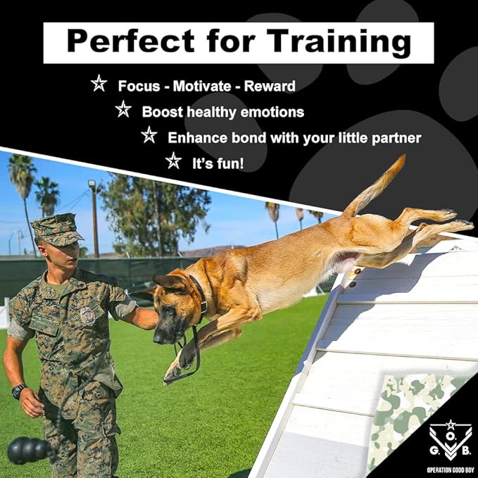 Operation Good Boy Dog Treats - Beef Jerky Strips Bang Bang Beef | Natural, Farm-Raised Meat - Vet-Formulated AAFCO approved ingredients | Perfect Training Treats for Medium to Large Dogs