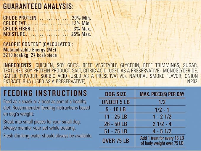 Milo's Kitchen Homestyle Dog Treats, Chicken Meatballs, 10 Ounce, High Protein, No Artifical Flavors