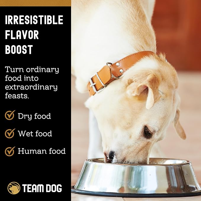 Freeze Dried Raw Dog Food Topper | Wild Boar & Venison Liver Dog Food Seasoning | Wet & Dry Dog Food Toppers for Picky Eaters | 5 Oz