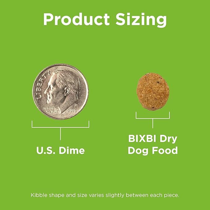 BIXBI Rawbble Dry Dog Food, Pork, 4 lbs - USA Made with Fresh Meat - No Meat Meal & No Corn, Soy or Wheat - Freeze Dried Raw Coated Dog Food - Minimally Processed for Superior Digestibility