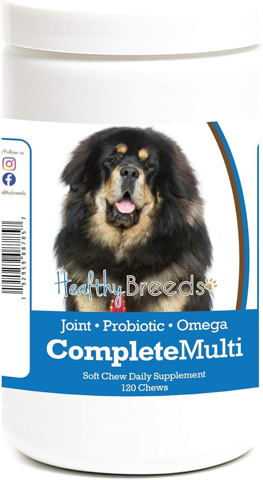 Healthy Breeds Tibetan Mastiff All in One Multivitamin Soft Chew 120 Count