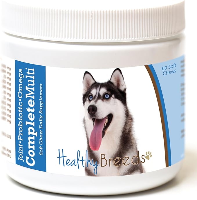 Healthy Breeds Siberian Husky All in One Multivitamin Soft Chew 60 Count