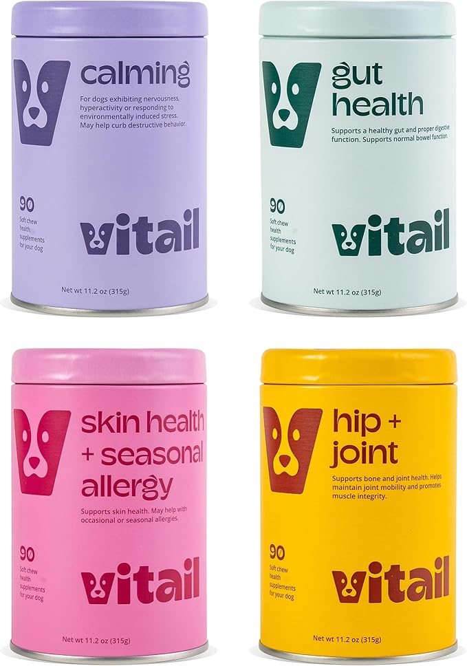 Skin Health & Seasonal Allergy Dog Chews | Quercetin, Omega-3, Bee propolis, L-Proline, L-Glycine | Supports Collagen Production, Soothes Itchy Skin & Promotes Skin Health | 90 Soft Chews