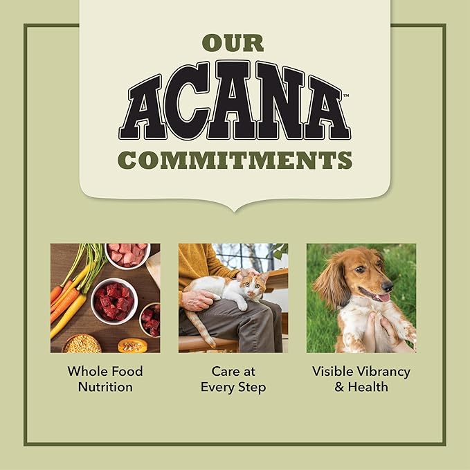 ACANA Premium Chunks Wet Dog Food, Poultry Recipe in Chicken and Turkey Bone Broth, 12.8oz (Case of 12)