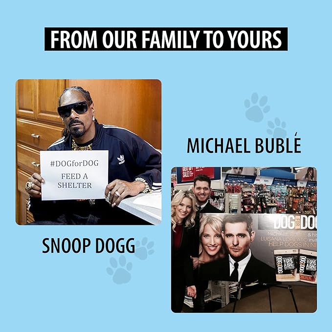 Dog for Dog Freeze Dried Dog Toppers for Dry Food - Protein Wild Atlantic Salmon Freeze Dried Dog Food Toppers for Picky Eaters | Dog Treats & Meal Mixer with Natural Ingredients | Made in USA - 8 OZ