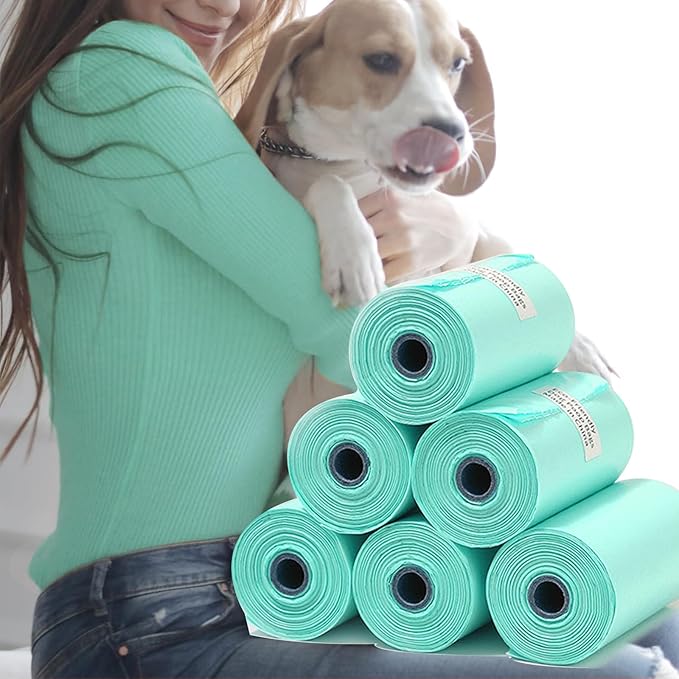 A&H ZIER Poop Bags Holder with Portable Colorful Lanyard, Soft-touch Dog Poop Bags Dispenser Dog Waste Bags, Compatible with any Dog Walking Accessories